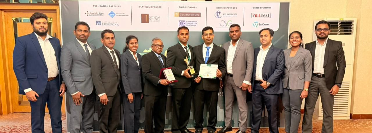 Lakdhanavi Limited EPC Team Honoured with Engineering Excellence Award